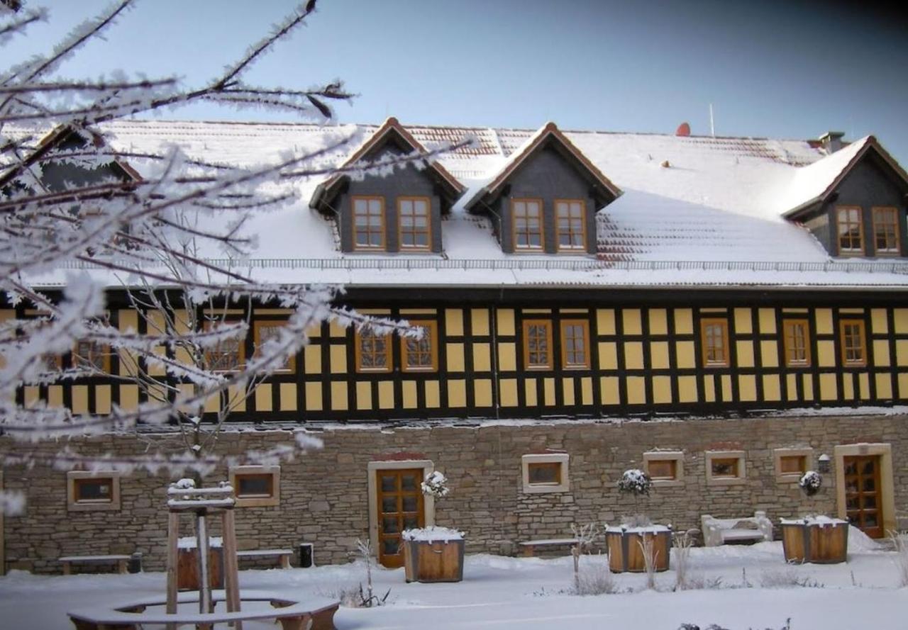 Naturhotel Etzdorfer Hof Schoenburg 외부 사진